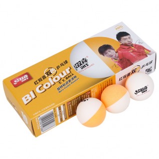 Мячи для настольног тенниса DHS Cell-Free Dual Bi Colour 40+ мм
